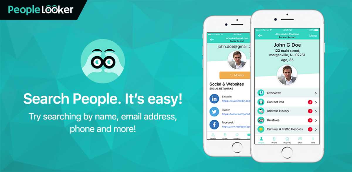 Now Available PeopleLooker For iOS PeopleLookerBlog People